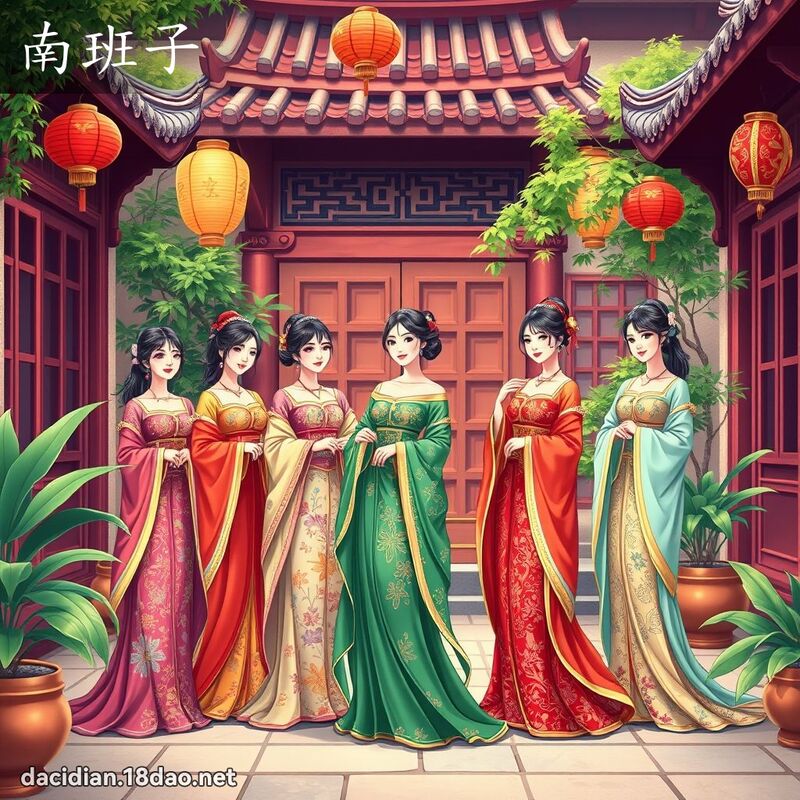 南班子 - 国语大辞典配图