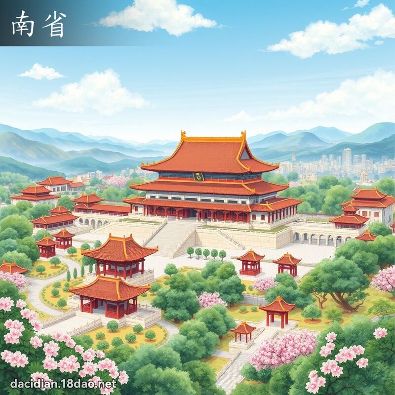 南省 - 國語大辭典配圖
