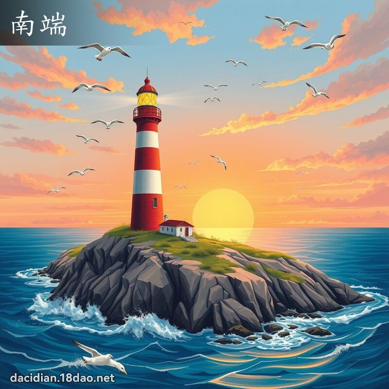 南端 - 国语大辞典配图