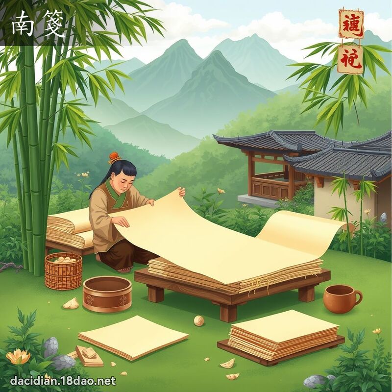 南笺 - 国语大辞典配图
