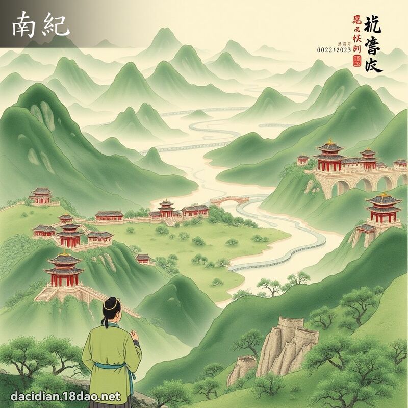南紀 - 國語大辭典配圖