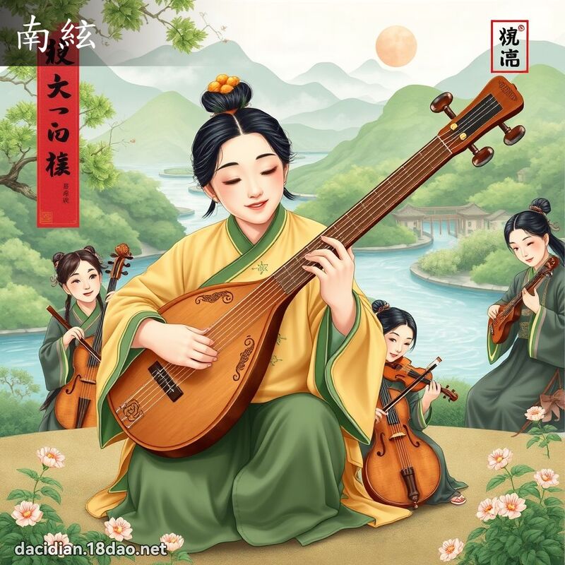 南絃 - 國語大辭典配圖