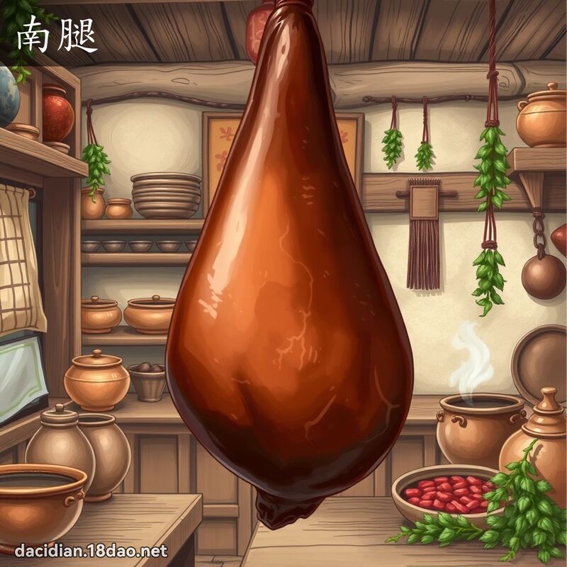 南腿 - 國語大辭典配圖