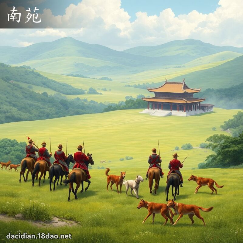 南苑 - 國語大辭典配圖