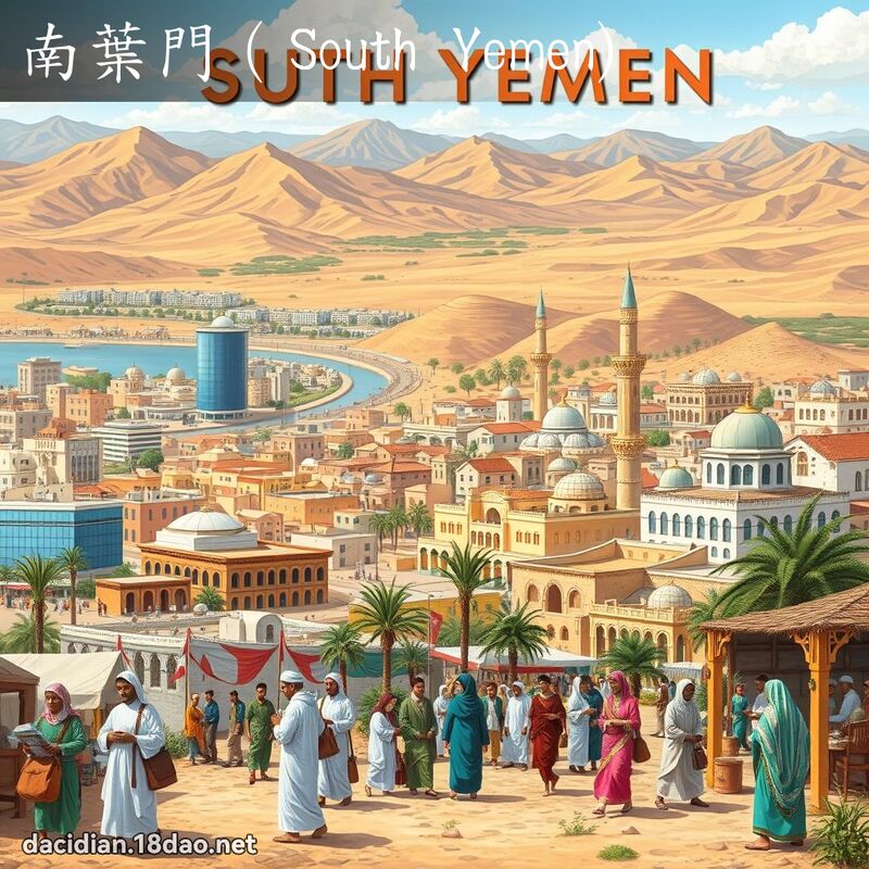 南叶门（South Yemen) - 国语大辞典配图