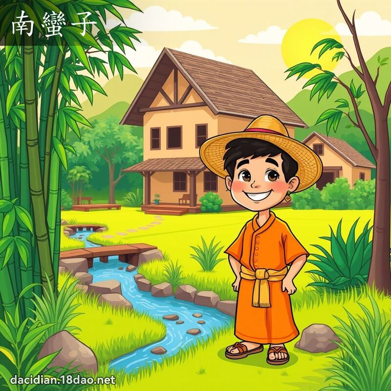 南蠻子 - 國語大辭典配圖