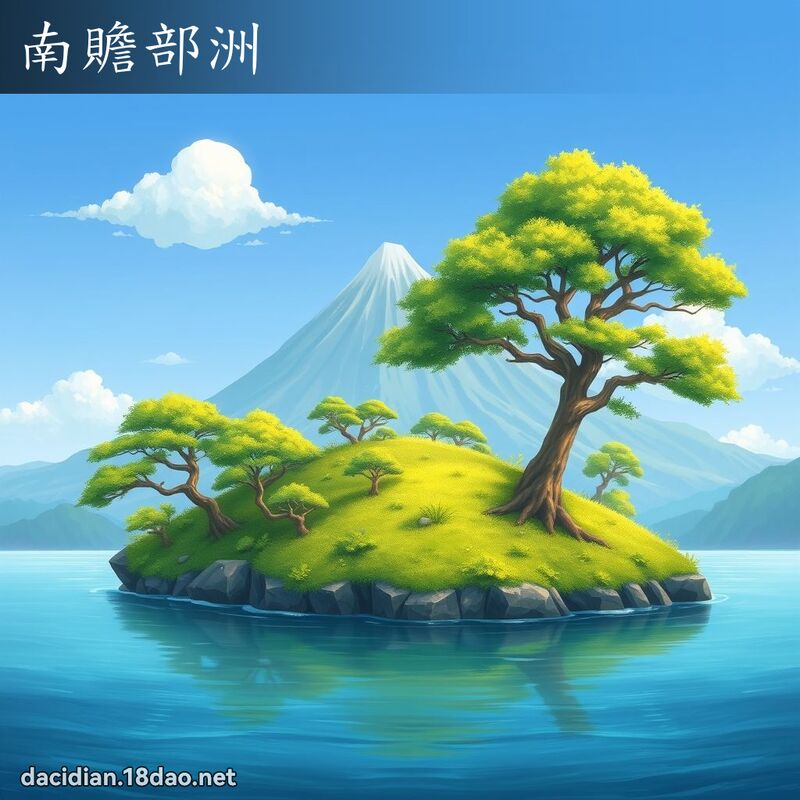南贍部洲 - 國語大辭典配圖