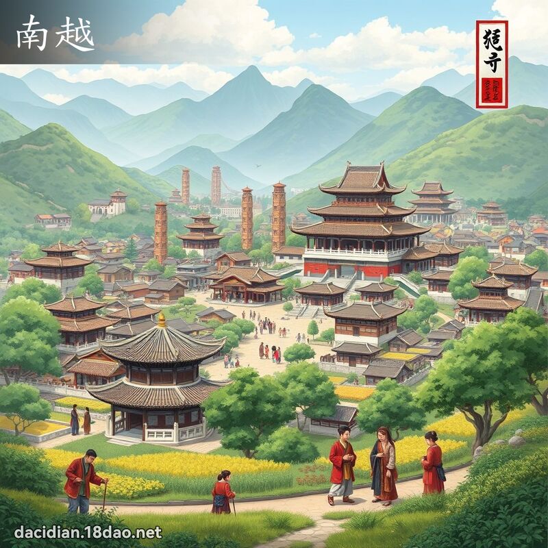 南越 - 國語大辭典配圖