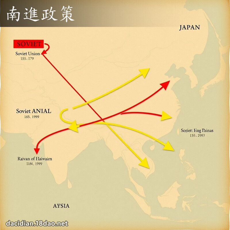 南进政策 - 国语大辞典配图