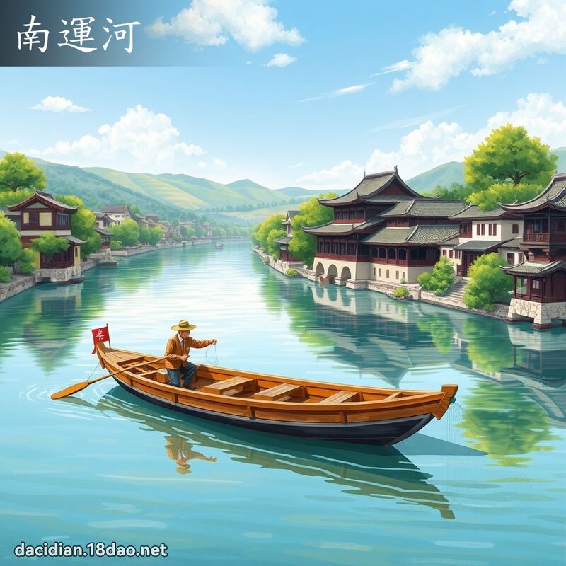 南運河 - 國語大辭典配圖