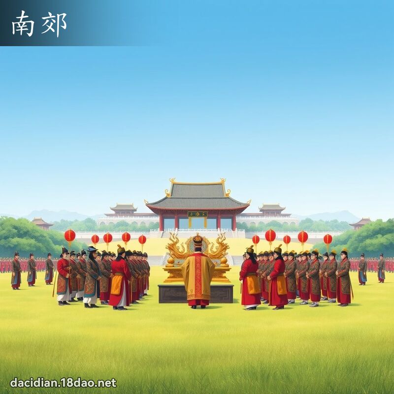 南郊 - 国语大辞典配图