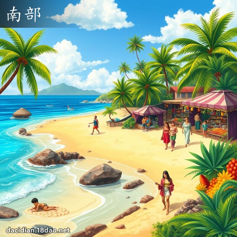 南部 - 国语大辞典配图