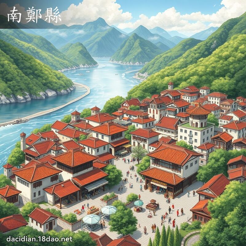 南鄭縣 - 國語大辭典配圖