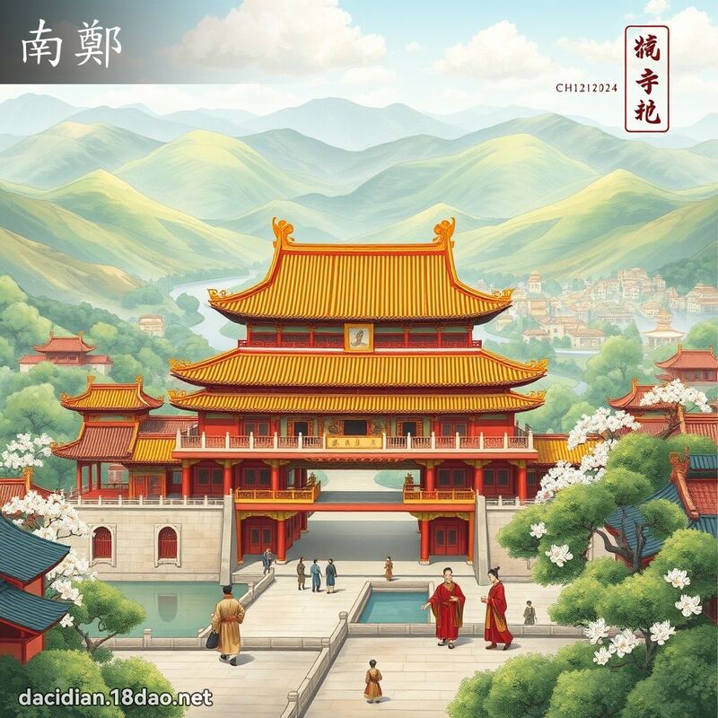南郑 - 国语大辞典配图