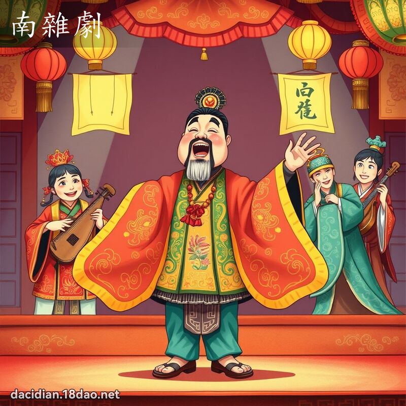 南雜劇 - 國語大辭典配圖