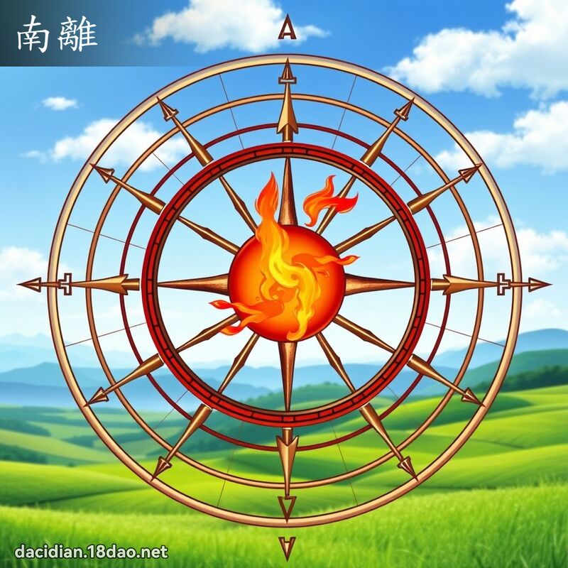 南離 - 國語大辭典配圖