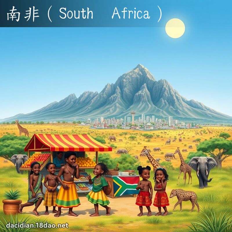 南非（South　Africa） - 國語大辭典配圖