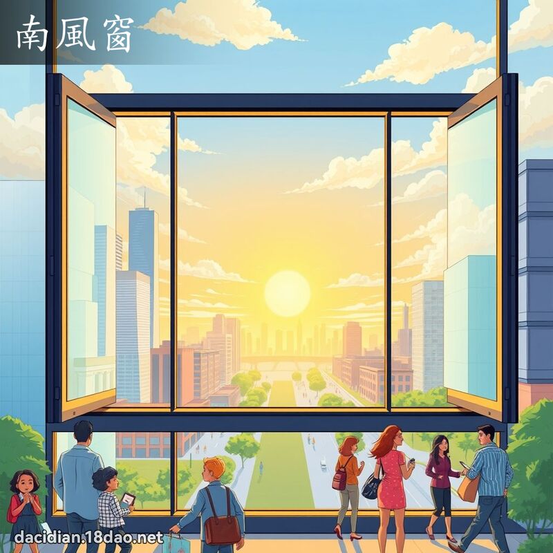 南风窗 - 国语大辞典配图
