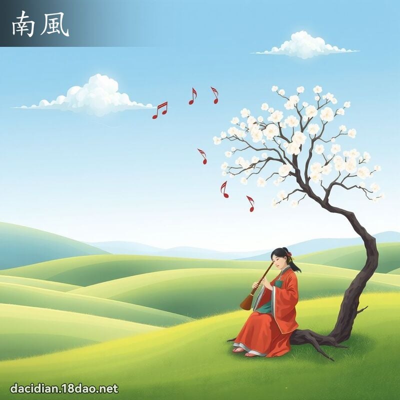 南風 - 國語大辭典配圖