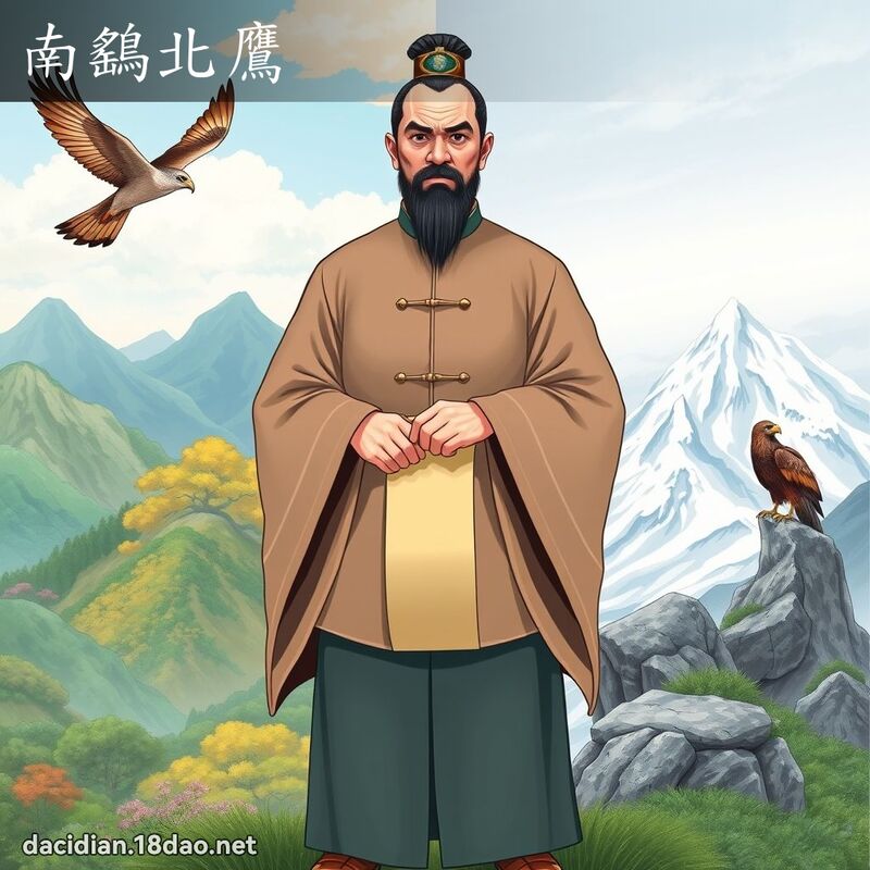 南鷂北鹰 - 国语大辞典配图
