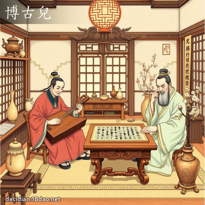 博古儿 - 国语大辞典配图