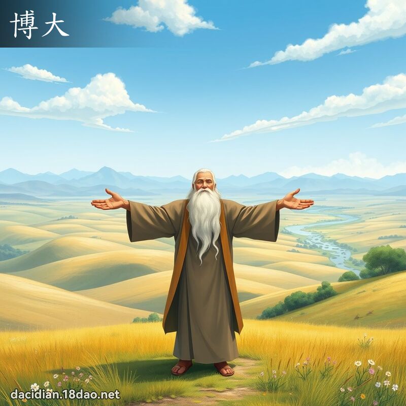 博大 - 國語大辭典配圖