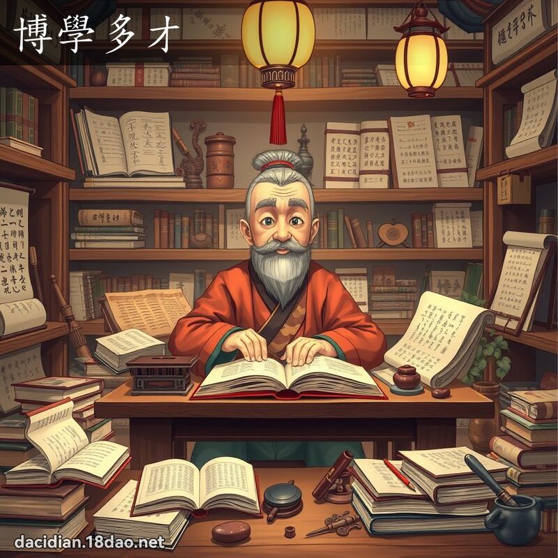博學多才 - 國語大辭典配圖