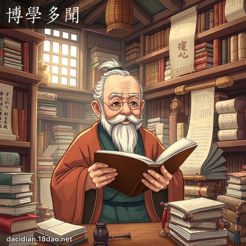 博学多闻 - 国语大辞典配图