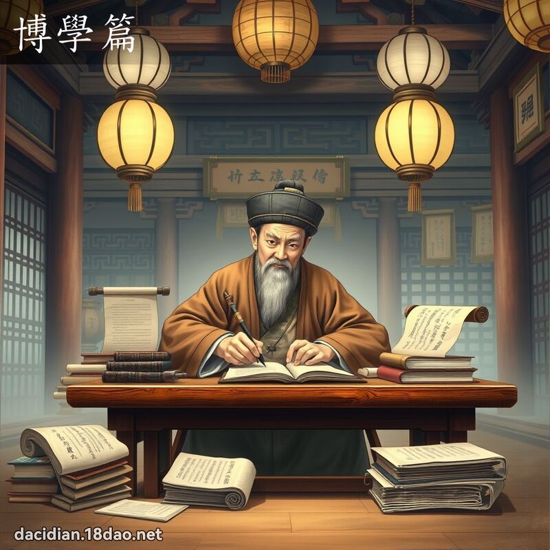 博學篇 - 國語大辭典配圖