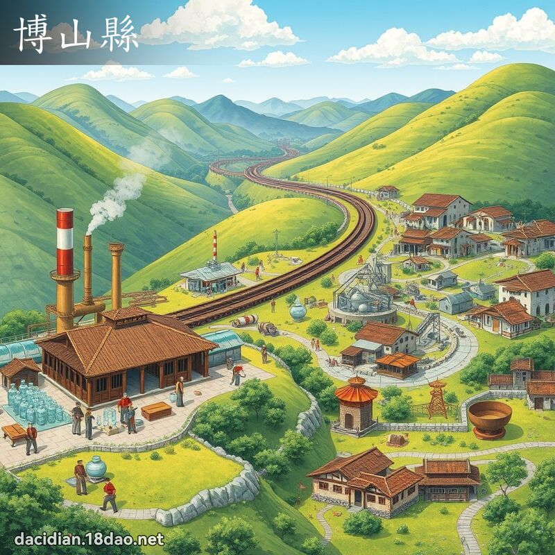 博山县 - 国语大辞典配图