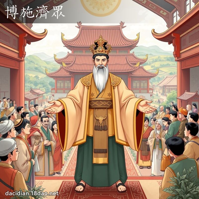 博施济眾 - 国语大辞典配图