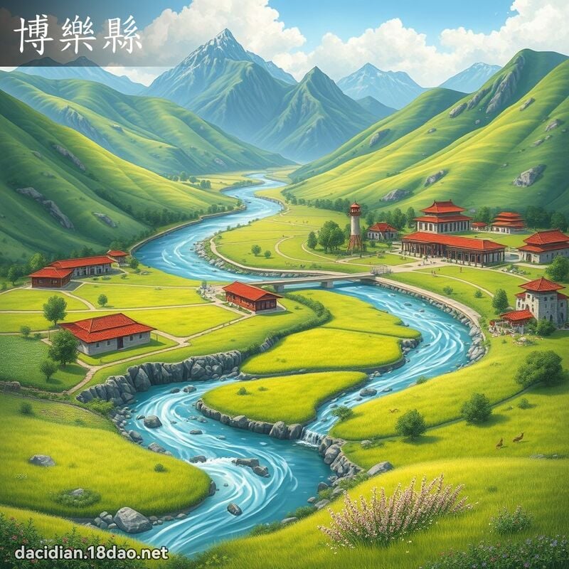 博樂縣 - 國語大辭典配圖