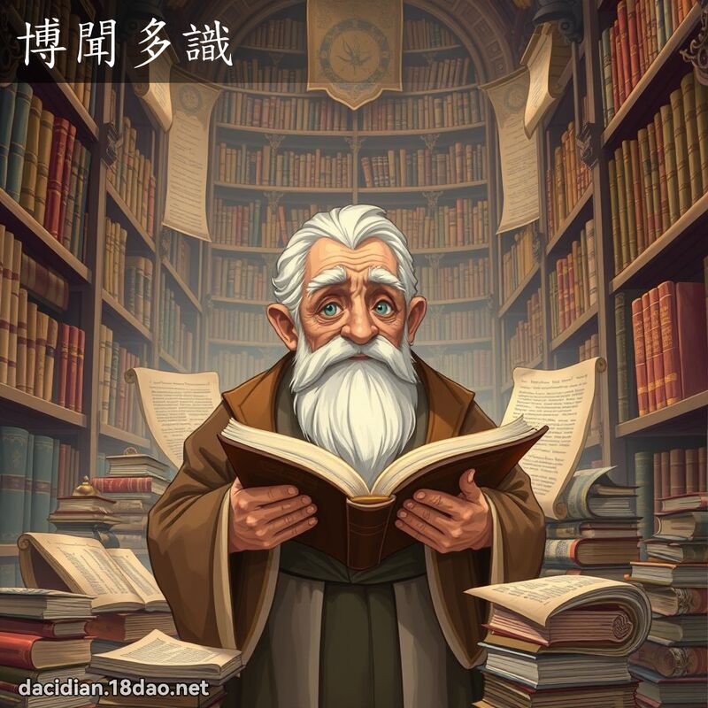 博闻多识 - 国语大辞典配图