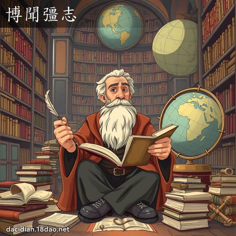 博聞彊志 - 國語大辭典配圖