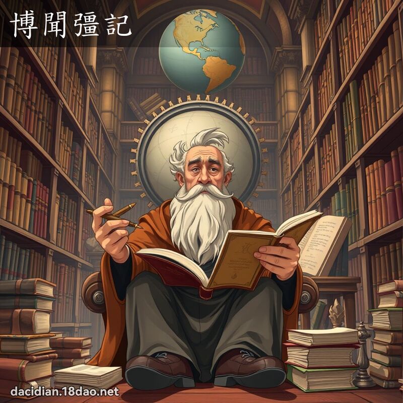 博聞彊記 - 國語大辭典配圖