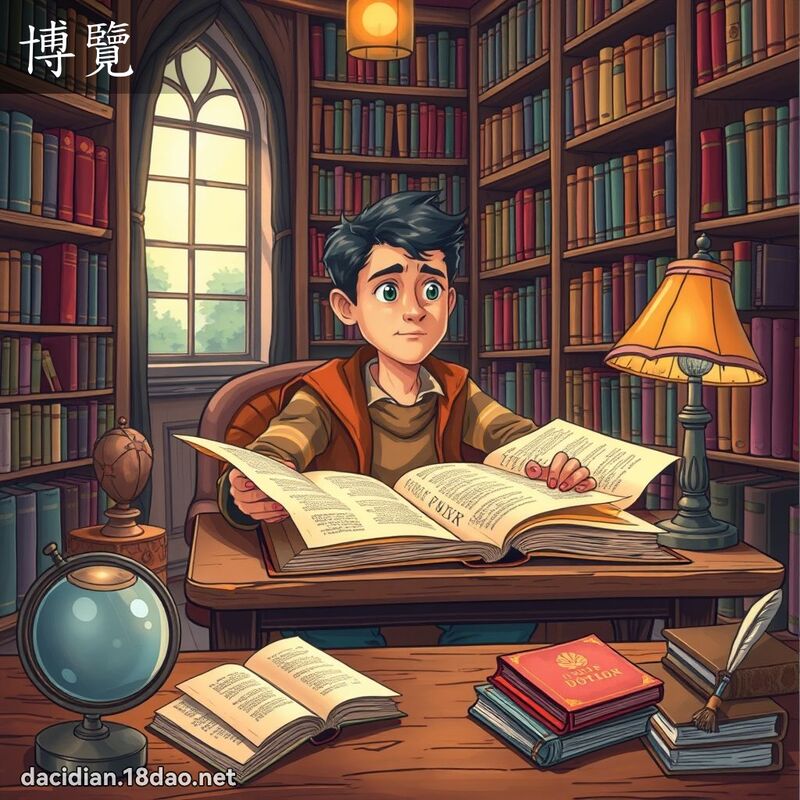 博覽 - 國語大辭典配圖