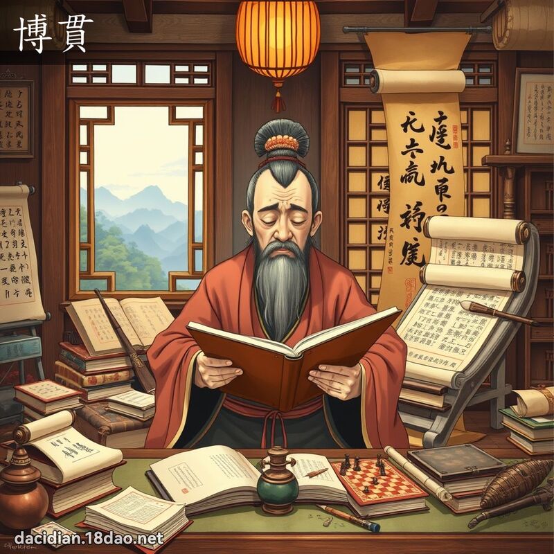 博贯 - 国语大辞典配图