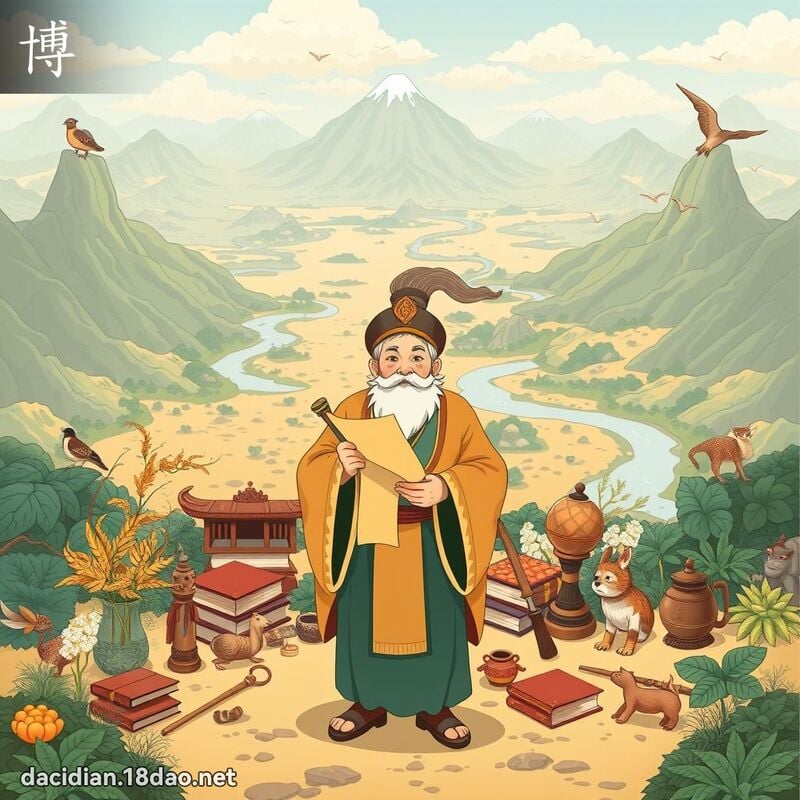 博 - 國語大辭典配圖
