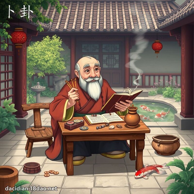 卜卦 - 国语大辞典配图