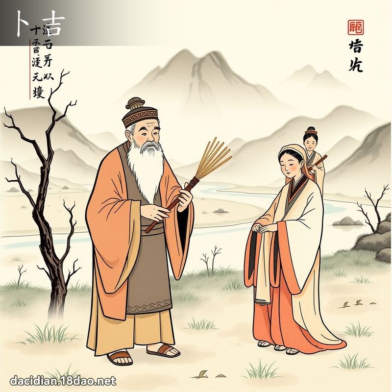 卜吉 - 国语大辞典配图