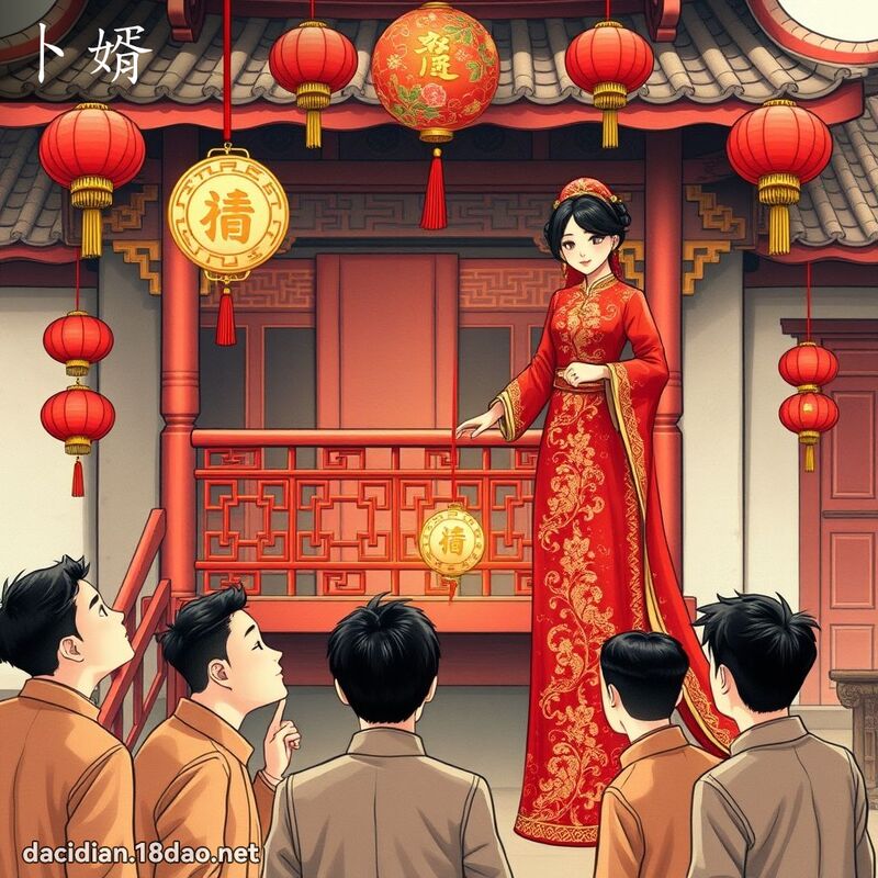 卜婿 - 国语大辞典配图