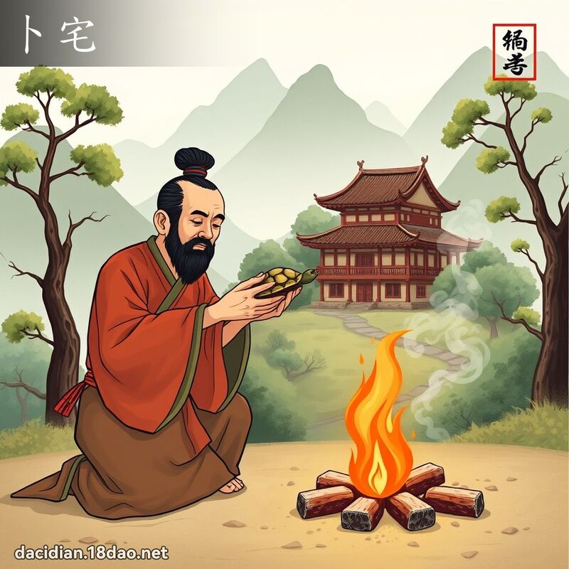 卜宅 - 国语大辞典配图