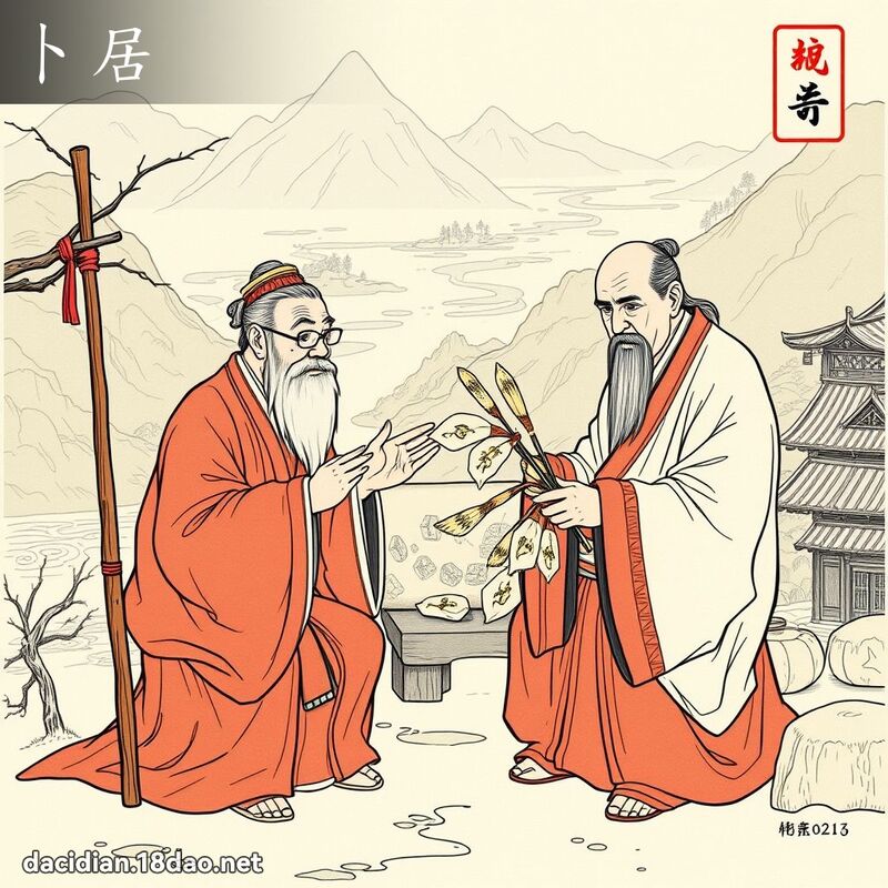 卜居 - 國語大辭典配圖