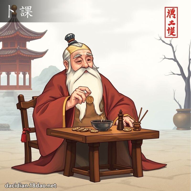 卜課 - 國語大辭典配圖