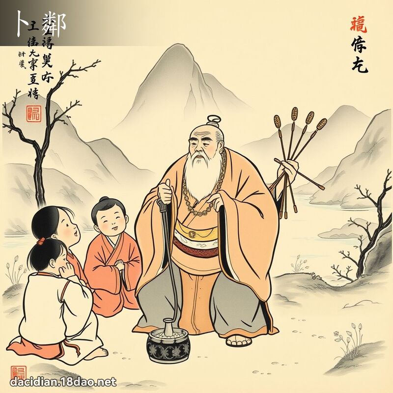 卜鄰 - 國語大辭典配圖