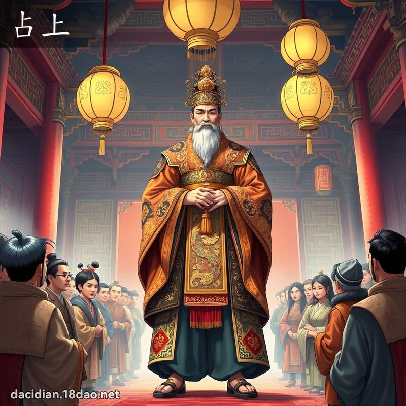 占上 - 國語大辭典配圖