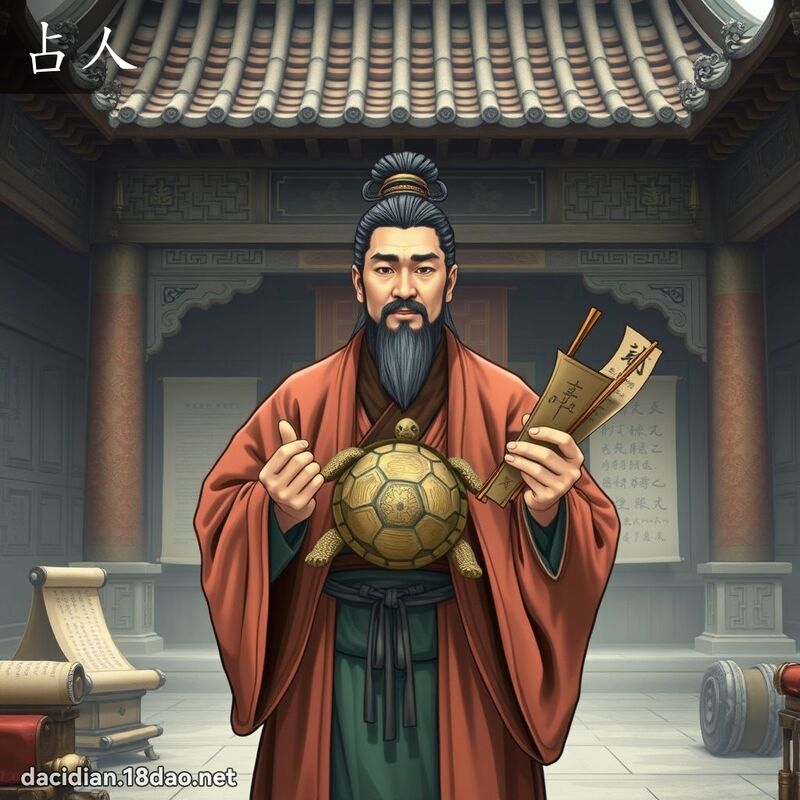 占人 - 國語大辭典配圖