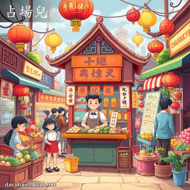占场儿 - 国语大辞典配图