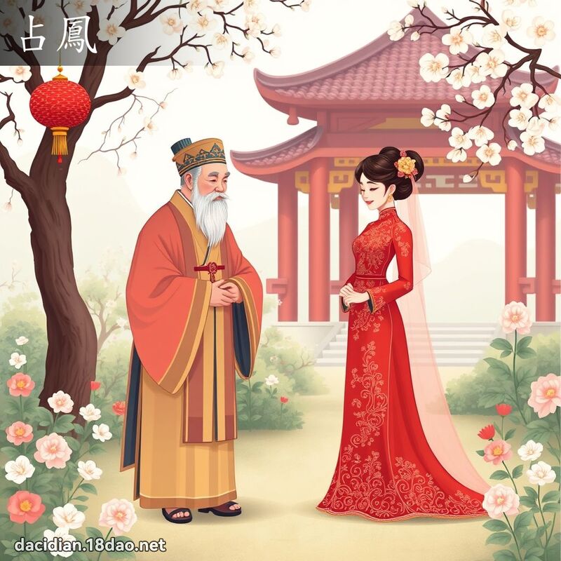 占鳳 - 國語大辭典配圖