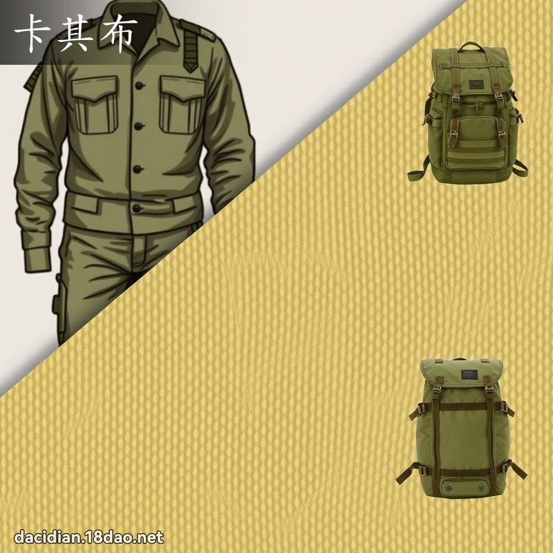 卡其布 - 國語大辭典配圖